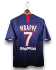 2019 - 20 PSG Home Shirt Mbappé 7 - 9.5/10 - (M) - Eternal Pitch