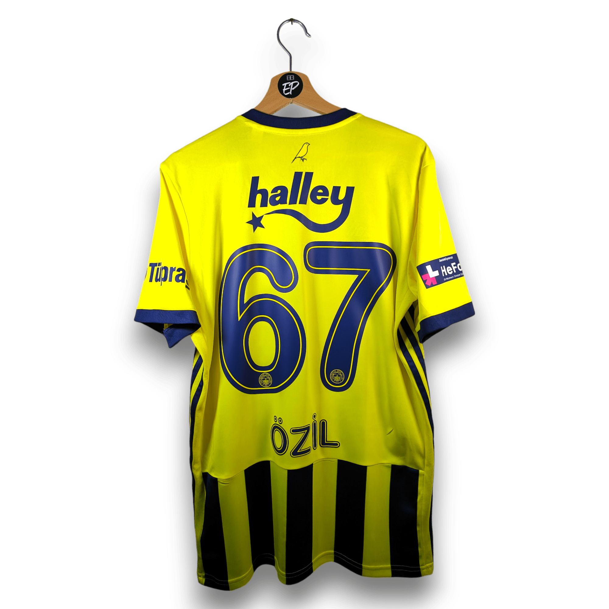 2020-21 Fenerbahce Home Shirt Ozil #67 - 9/10 - (M) – – Eternal Pitch