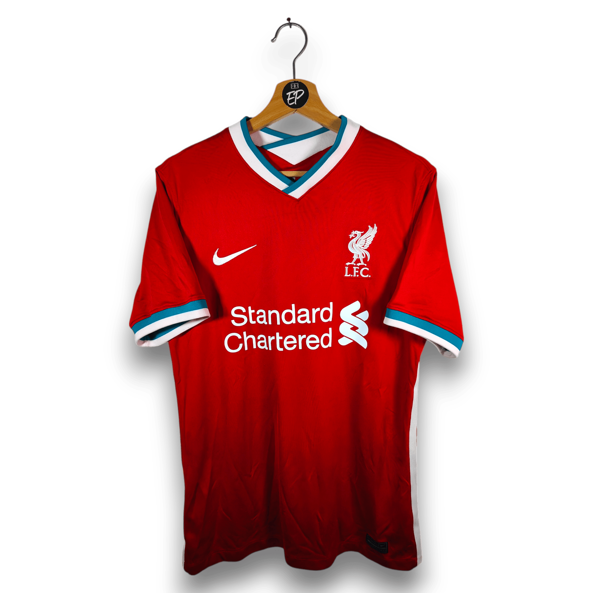 2020-21 Liverpool Home Shirt Salah #11 - 9/10 - (M) – CZ2636-687 