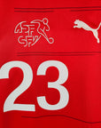 2020 - 21 Switzerland Home Shirt Shaqiri 23 - 9.5/10 - (M) - Eternal Pitch
