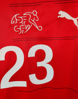2020 - 21 Switzerland Home Shirt Shaqiri 23 - 9.5/10 - (XL) - Eternal Pitch