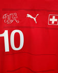 2020 - 21 Switzerland Home Shirt Xhaka 10 - 9.5/10 - (XL) - Eternal Pitch