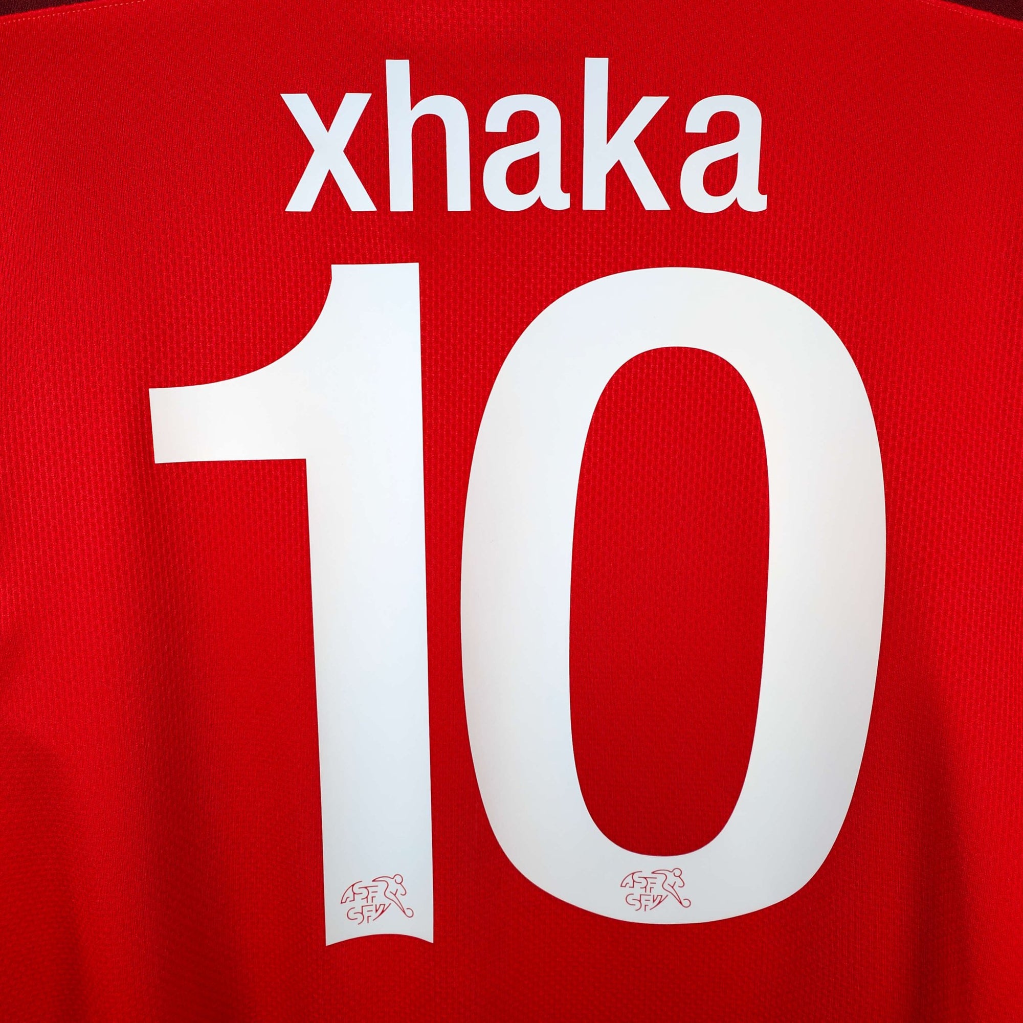 2020 - 21 Switzerland Home Shirt Xhaka 10 - 9.5/10 - (XL) - Eternal Pitch