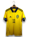 2020 - 22 Sweden Home Shirt Ibrahimovic 11 - 9.5/10 - (M) - Eternal Pitch