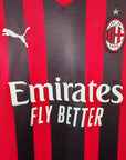 2021 - 22 AC Milan Home Shirt Ibrahimovic 11 - 9/10 - (M) - Eternal Pitch