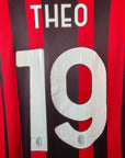 2021 - 22 AC Milan Home Shirt Theo 19 - 9.5/10 - (M) - Eternal Pitch