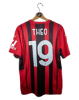 2021 - 22 AC Milan Home Shirt Theo 19 - 9.5/10 - (M) - Eternal Pitch