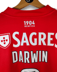 2021 - 22 Benfica Home Shirt Darwin 9 - 9/10 - (L) - Eternal Pitch