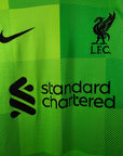 2021 - 22 Liverpool GK Shirt Alisson Becker 1 - 9.5/10 - (M) - Eternal Pitch