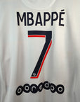 2021 - 22 PSG Fourth Shirt Mbappé 7 - 8/10 - (XL) - Eternal Pitch