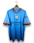 2022 - 23 Manchester City Home Shirt Haaland 9 - 9.5/10 - (XL) - Eternal Pitch
