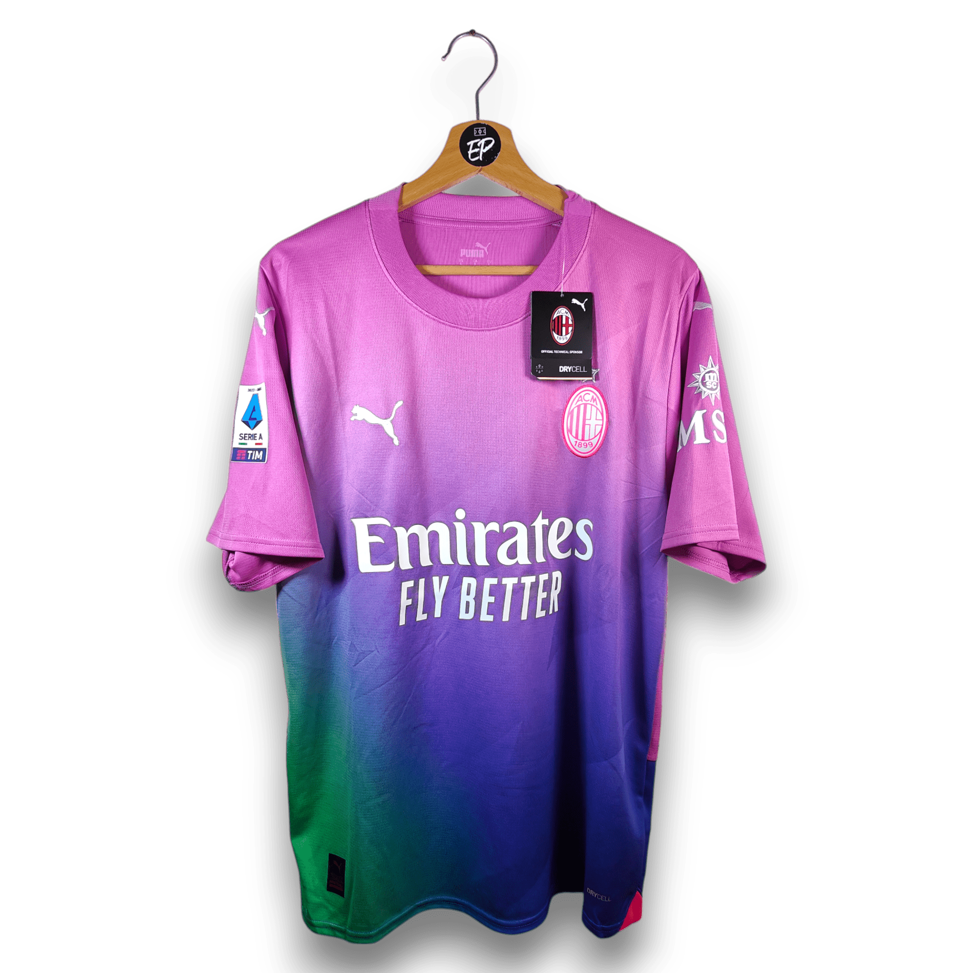 2023-24 AC Milan Third Shirt Leao #10 - BNWT - 9.5 - (L