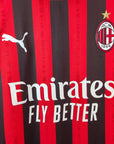 2024 - 25 AC Milan Player Version Home Shirt Loftus - Cheek 8 - 9/10 - (L) - Eternal Pitch