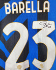 2024 - 25 Inter Milan SIGNED Player Version Home Shirt Barella 23 - BNWT - Eternal Pitch