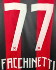 2024 - 25 Neuchatel Xamax Home Shirt Facchinetti 77 - 9.5/10 - (XXL) - Eternal Pitch