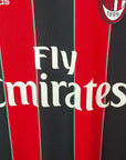 2012-13 AC Milan Home Shirt Balotelli