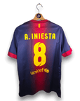 2012-13 FC Barcelona Home Shirt Iniesta