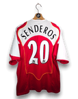 2004-05 Arsenal Home Shirt Senderos