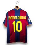 2007-08 FC Barcelona Home Shirt Ronaldinho