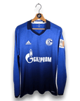 2016-17 Schalke Home Shirt LS Embolo
