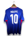 2024-25 France Home Shirt Mbappe