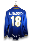 1996-97 Italy Home Shirt LS Baggio