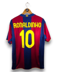 2007-08 FC Barcelona Home Shirt Ronaldinho