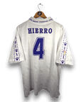 1996-97 Real Madrid Home Shirt Hierro