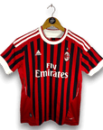 2011-12 AC Milan Home Shirt - 9.5/10 - (11-12 Years)