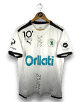 2022-23 Yverdon Sport Away Shirt Match Issue SIGNED Vishi