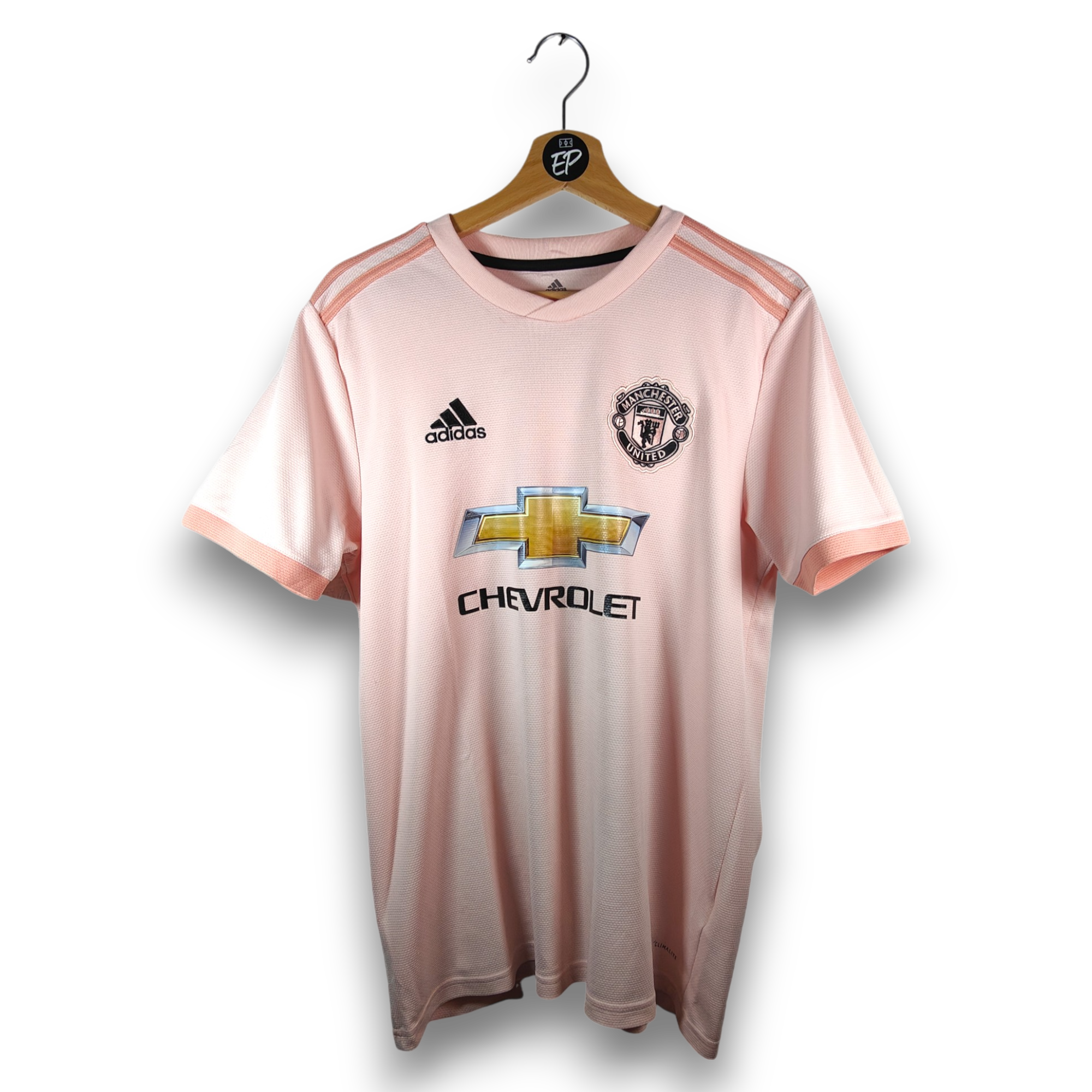 2018 19 Manchester United Away Shirt Pogba 6 L CG0038 Adidas Eternal Pitch