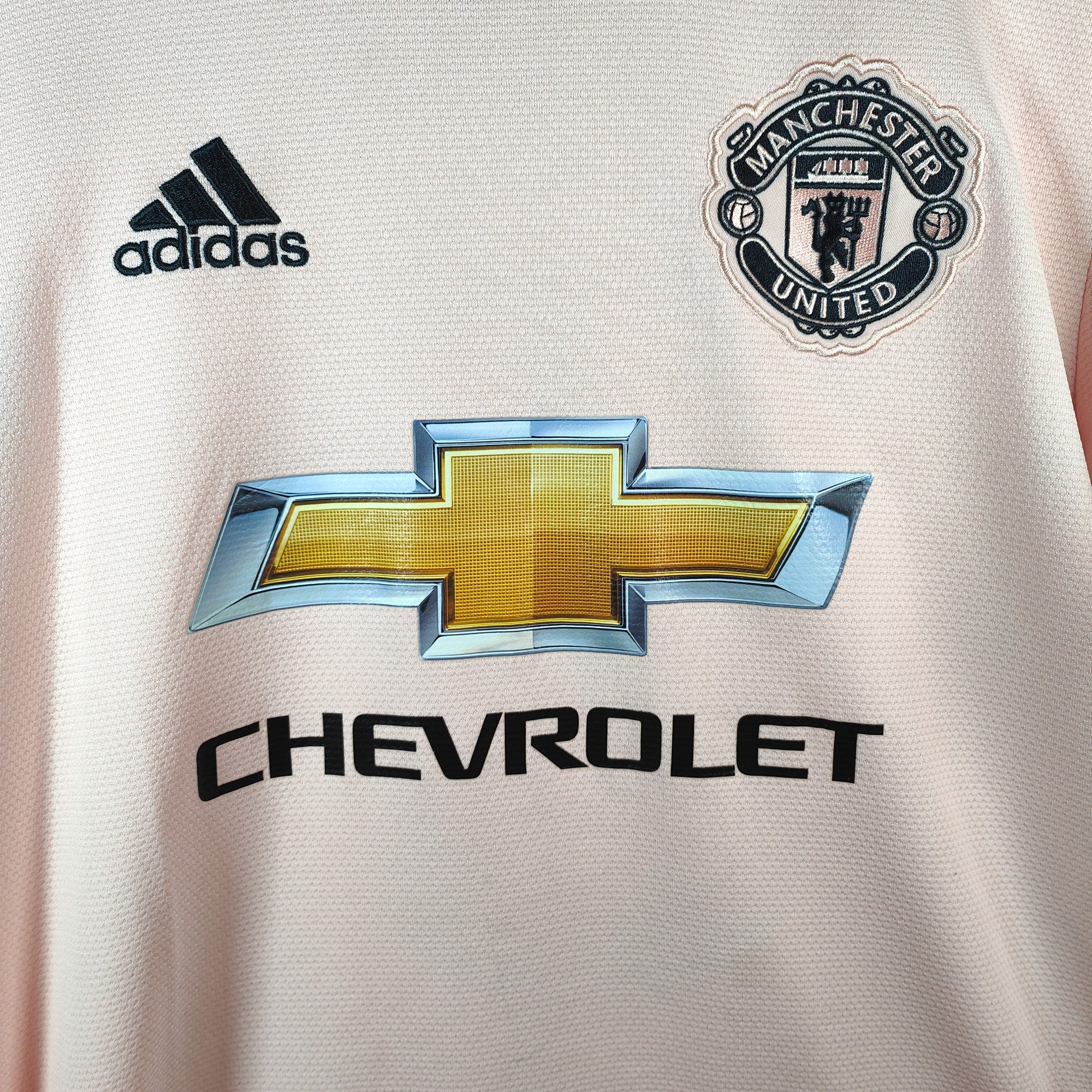 2018 19 Manchester United Away Shirt Pogba 6 L CG0038 Adidas Eternal Pitch