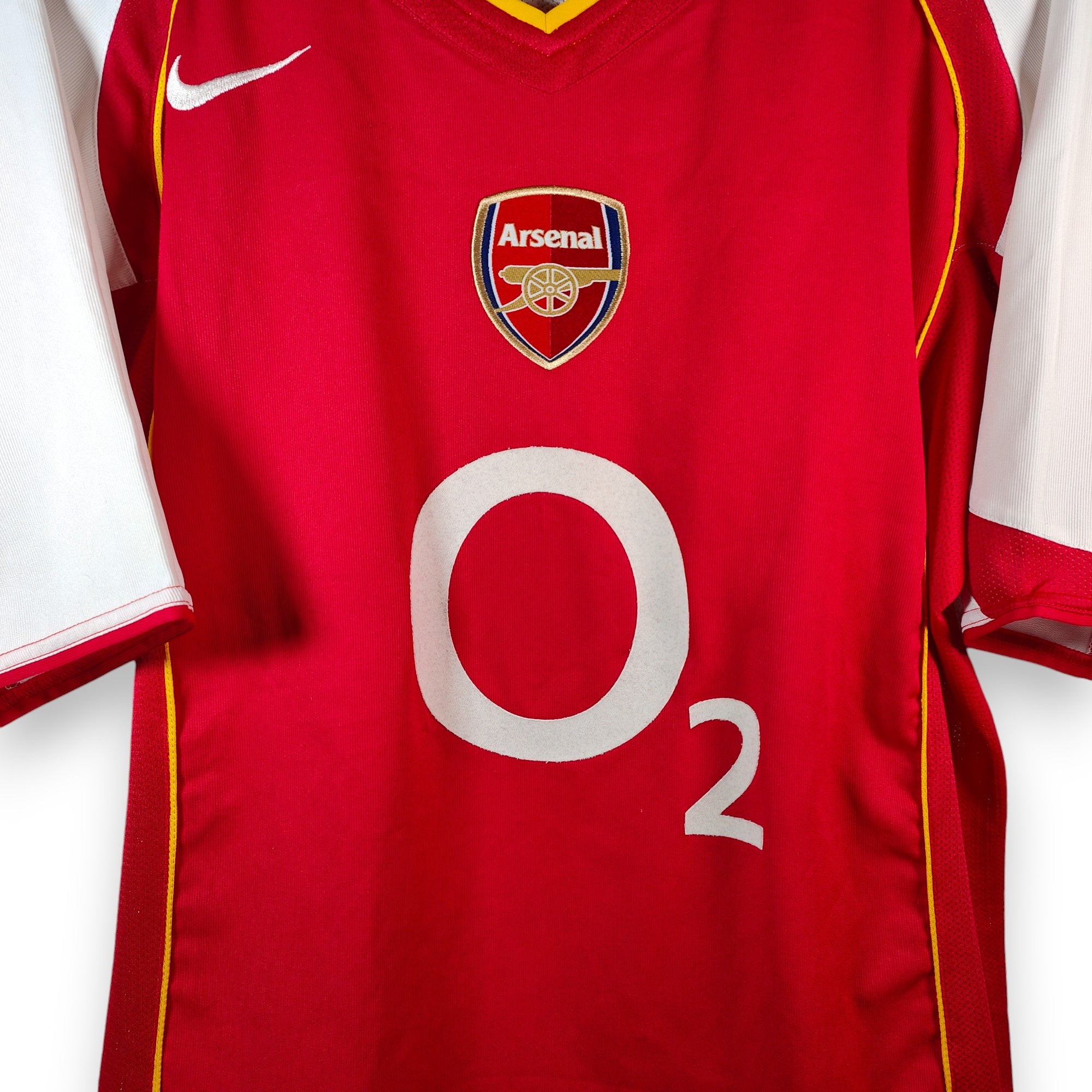 2004 05 Arsenal Home Shirt Henry 14 M 118817 Nike Eternal Pitch