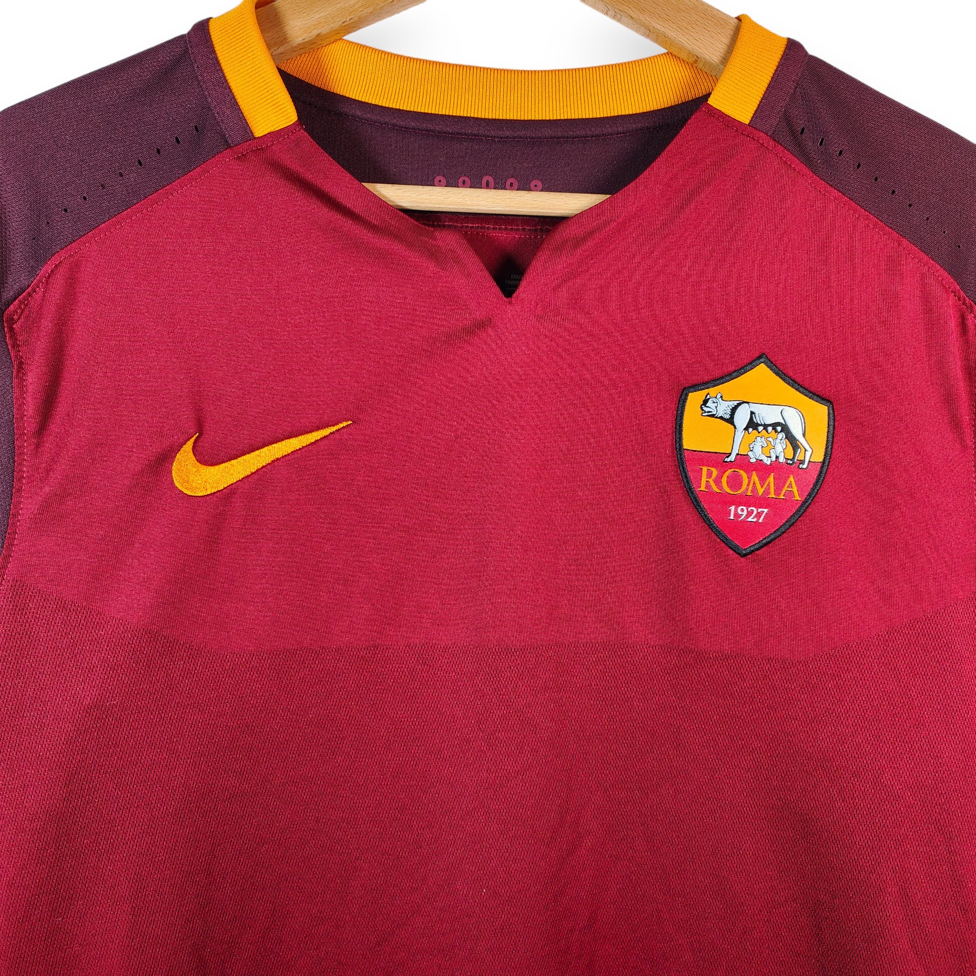 ASローマ 15/16 トッティ 2015-16 AS Roma Player Version Home Shirt Totti #10 (L