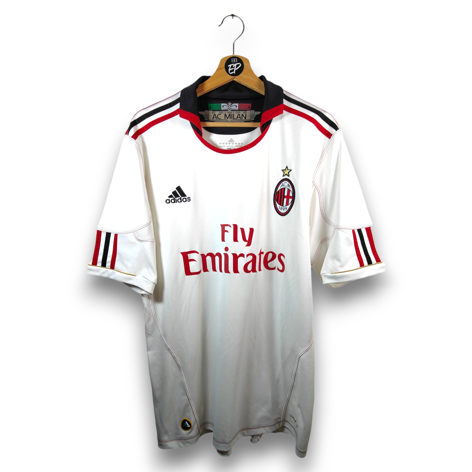 2010-11 AC Milan Away Shirt (L) P96277 Adidas – Eternal Pitch