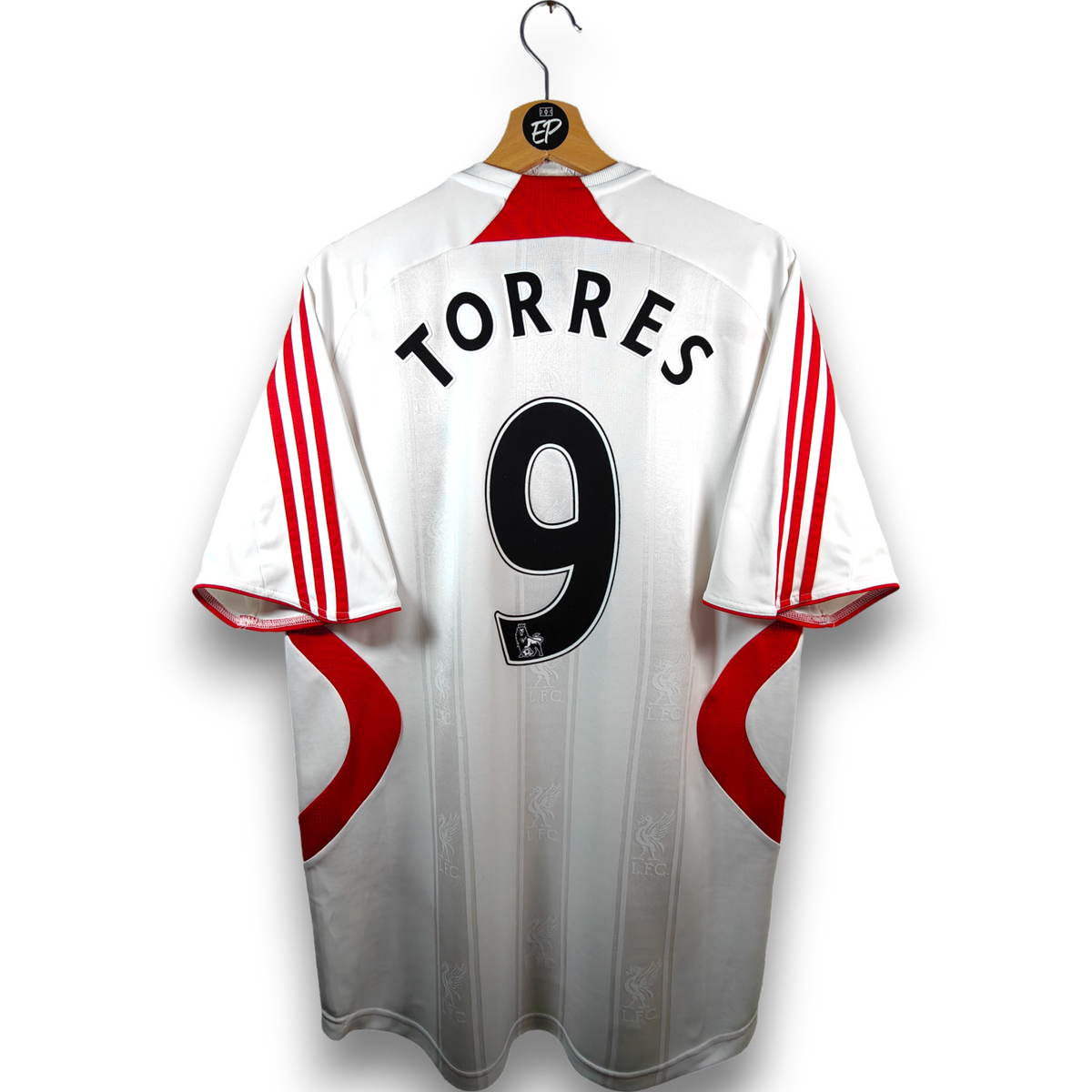 2007-08 Liverpool Away Shirt Torres #9 (L) 694745 Adidas
