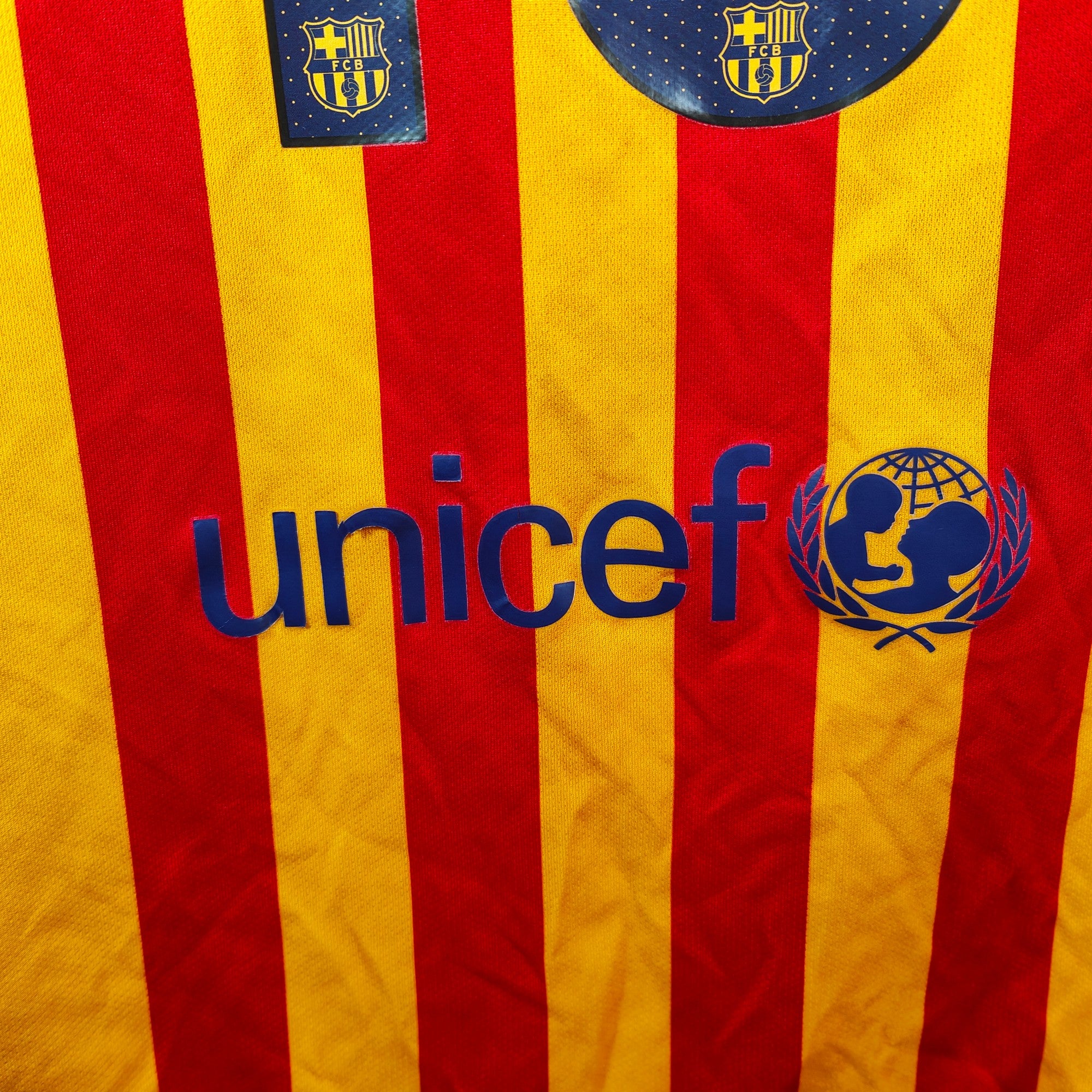2015-16 FC Barcelona Away Shirt Messi