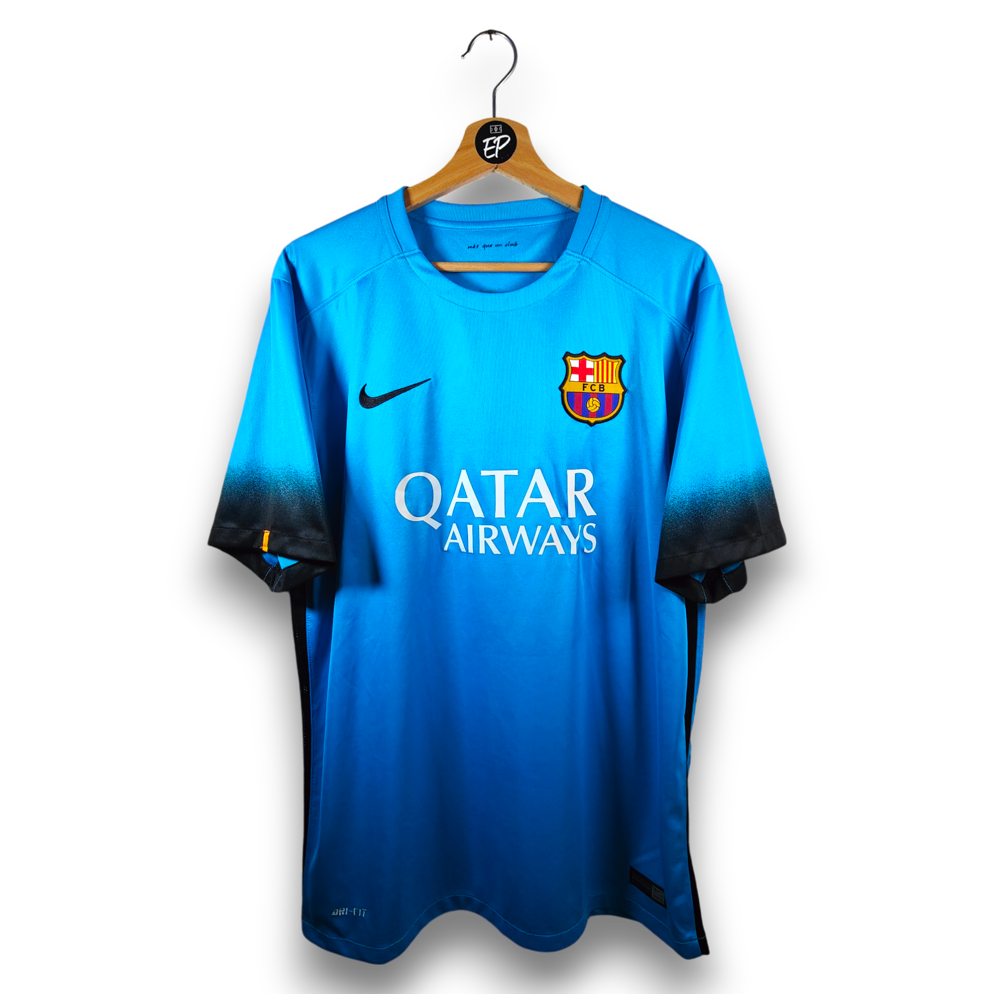 2015-16 FC Barcelona Third Shirt Suarez #9 (L) 658789-426