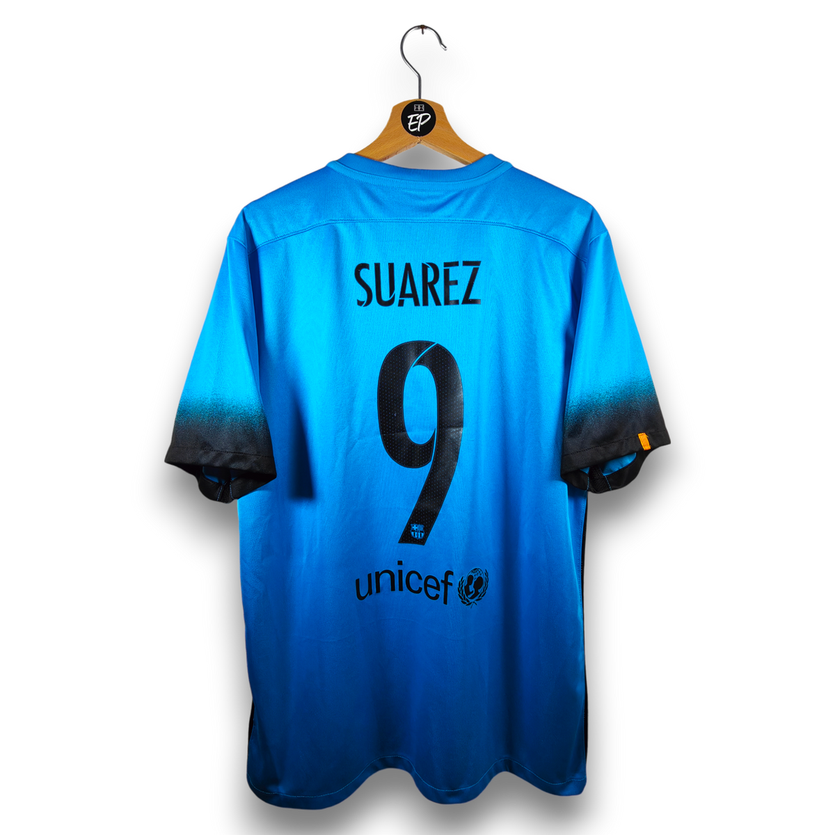 FC Barcelona Suarez #9 Away Soccer Shirt Football Jersey