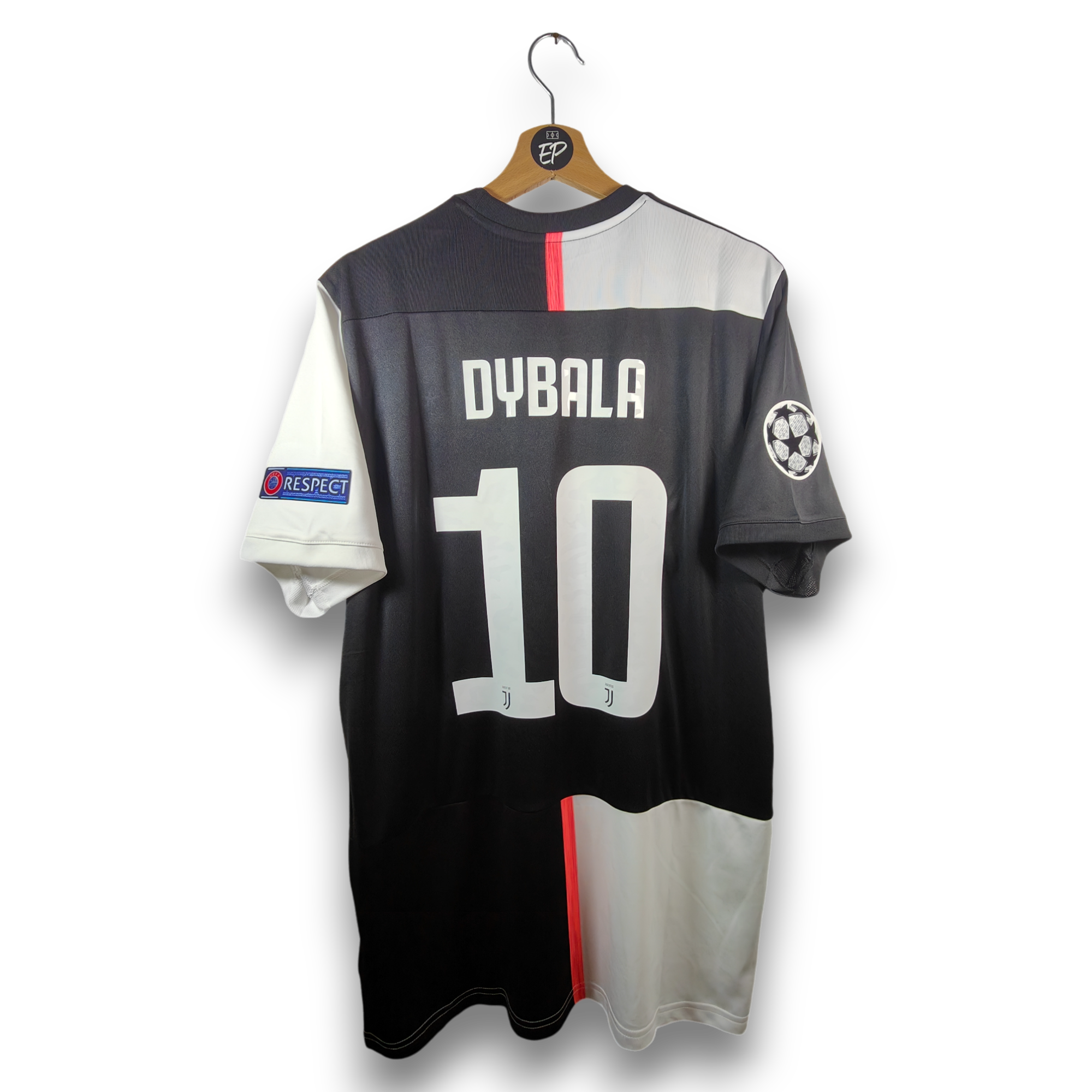 2019-20 Juventus Home Shirt Dybala #10 (XL) DW5455 Adidas
