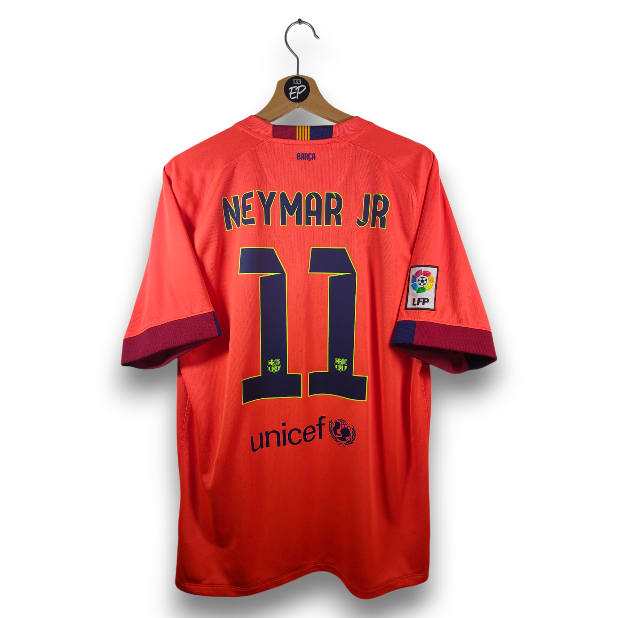 2014-15 FC Barcelona Away Shirt Neymar #11 - 8.5/10 - (L