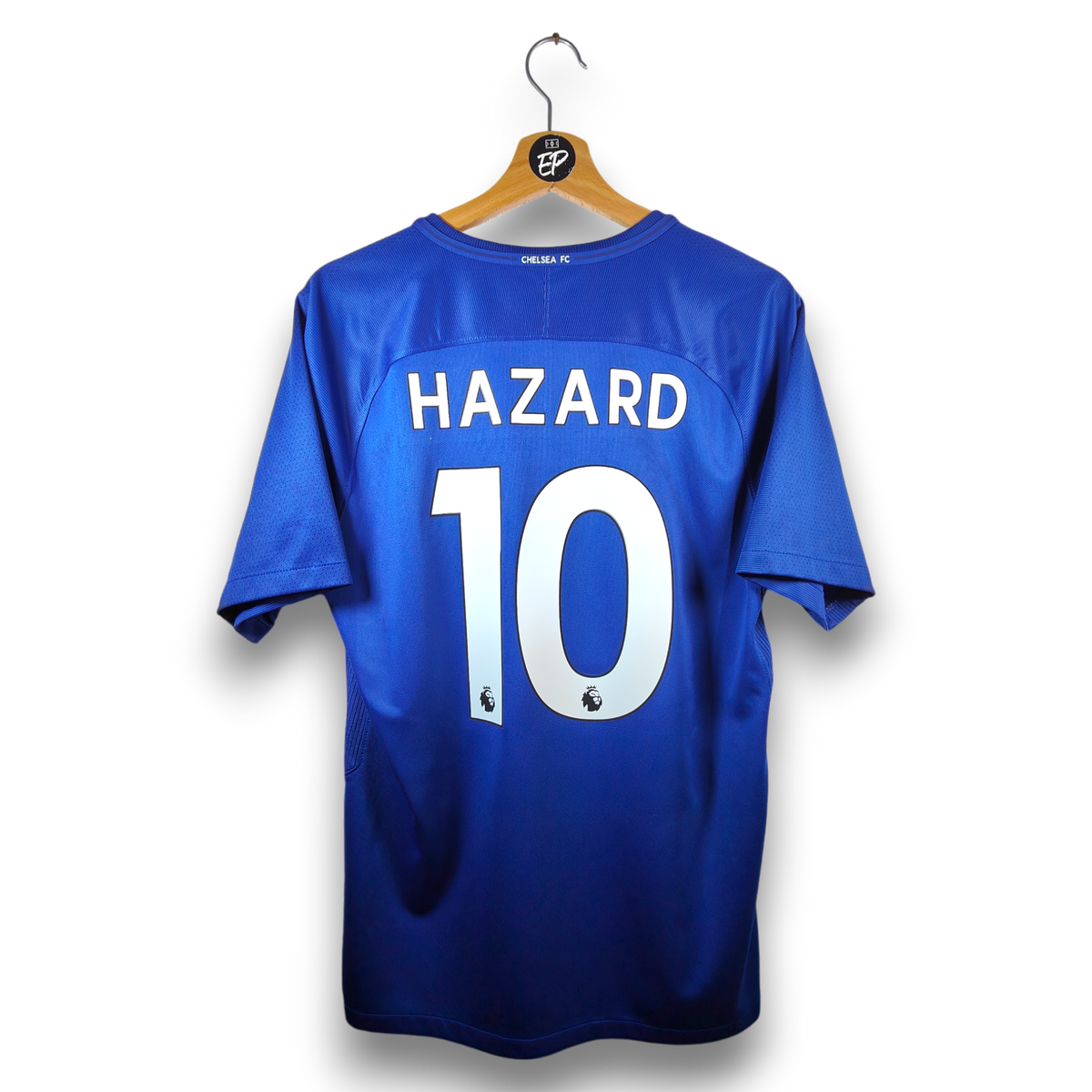 Nike Chelsea FC HAZARD 10 シャツ 2018-19 Chelsea Authentic Home Shirt Hazard #10 (XL)