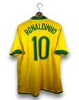 2006-08 Brazil Home Shirt Ronaldinho