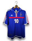 2000-02 France Home Shirt Zidane