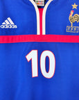 2000-02 France Home Shirt Zidane