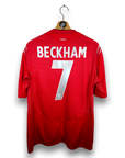 2004-06 England Away Shirt Beckham
