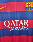 2015-16 FC Barcelona Home Shirt Messi