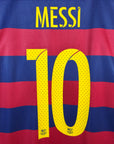 2015-16 FC Barcelona Home Shirt Messi