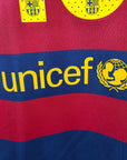 2015-16 FC Barcelona Home Shirt Messi