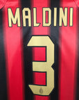2004-05 AC Milan Home Shirt Maldini